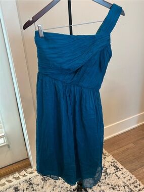 j crew navy blue bridesmaid dresses J. | | Crew One Shoulder Dress Color:Lemon It is made from Women's Outfit: Black Slit everyday_essentials